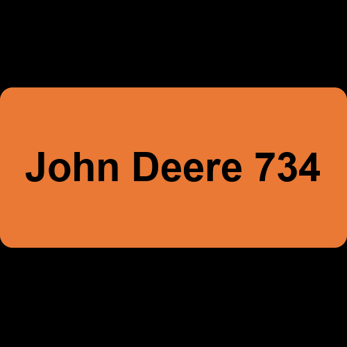 John Deere 734